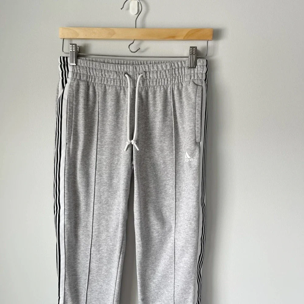 Adidas | Basic Gray Sweatpants w Drawstring Size Small S